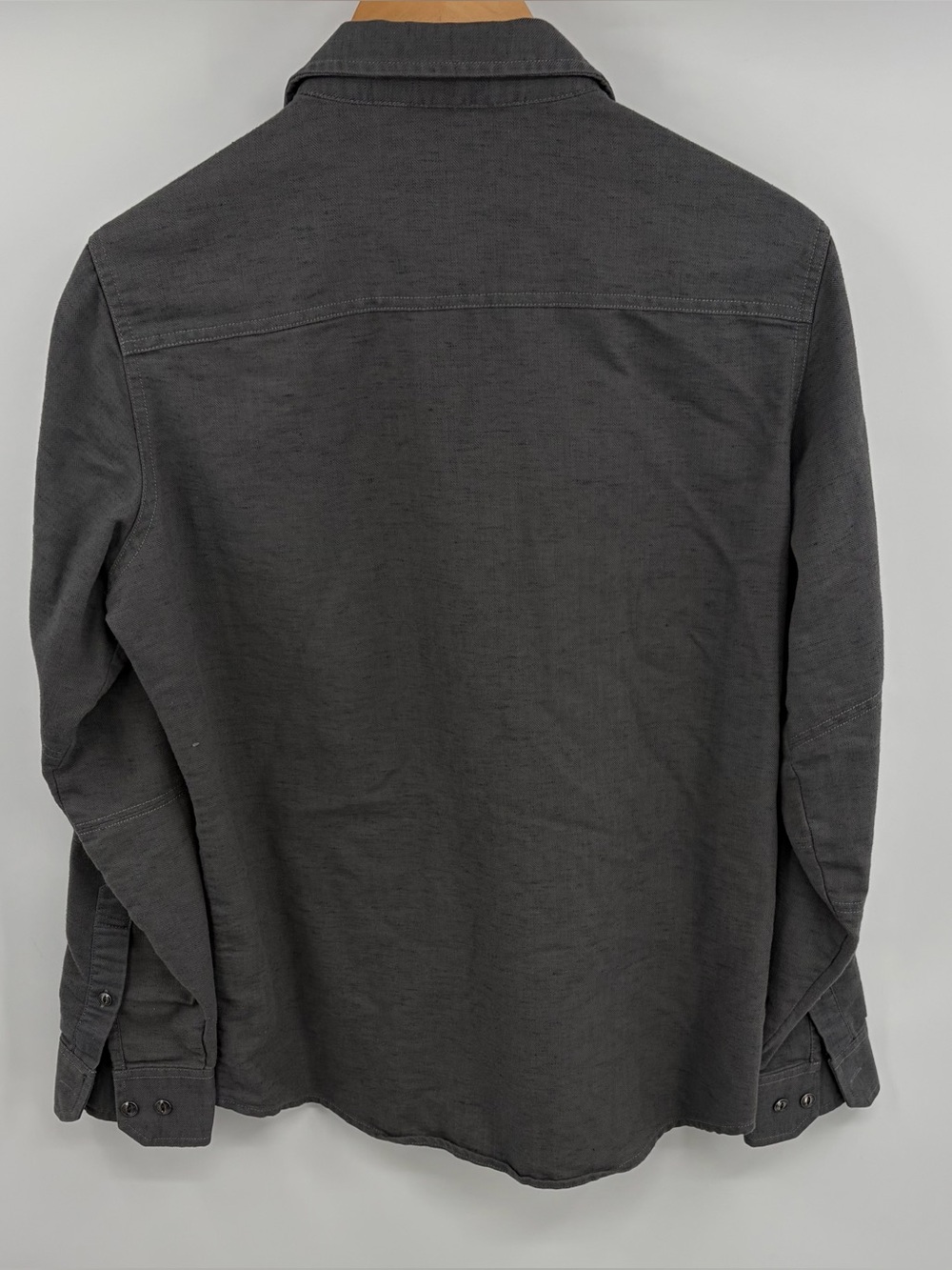 Kuhl mountain grown long sleeve gray button up shirt men’s S camping hiking - Picture 5 of 5